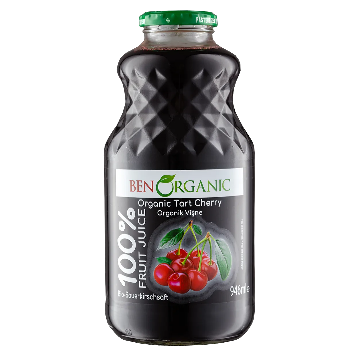 BenOrganic Organik Vişne – Kiraz Suyu 946 ml