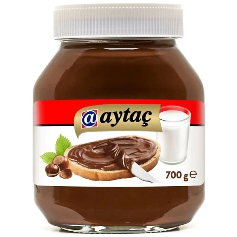 Aytaç Kakaolu Fındık Kreması Cam Kavanoz 700 Gr 