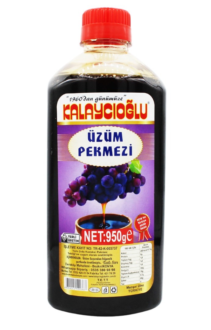 Kalaycıoğlu Üzüm Pekmezi 950 Gr.
