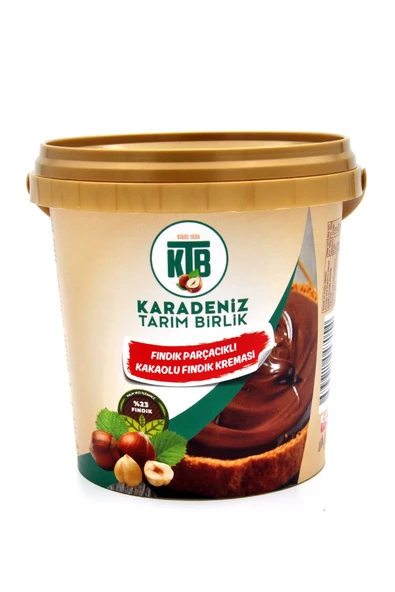 Karadeniz Tarım Birlik Fındık Parçacıklı Kakaolu Fındık Kreması Sürülebilir Çikolata 800G
