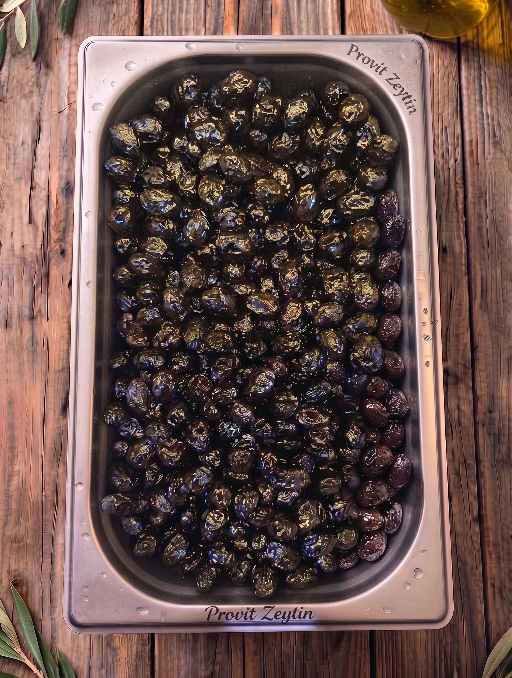 Olize Tuzsuz Sele Siyah Zeytin 181-230 Kalibre