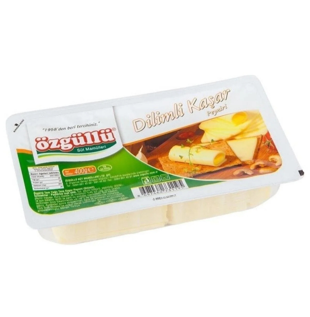 Özgüllü Dilimli Tost Peyniri 400 Gr