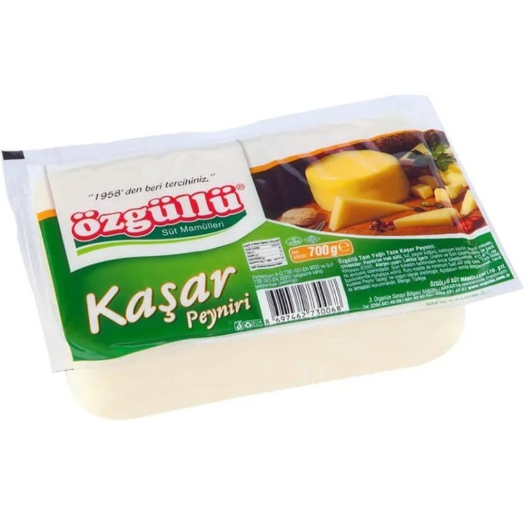 Özgüllü Taze Kaşar 700 Gr