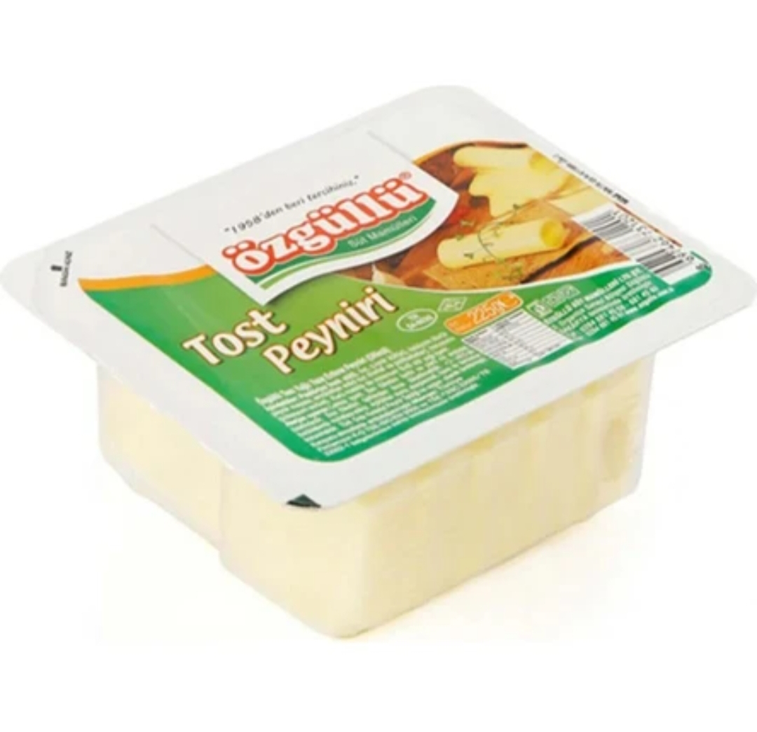 Özgüllü Dilimli Tost Peyniri 225 Gr