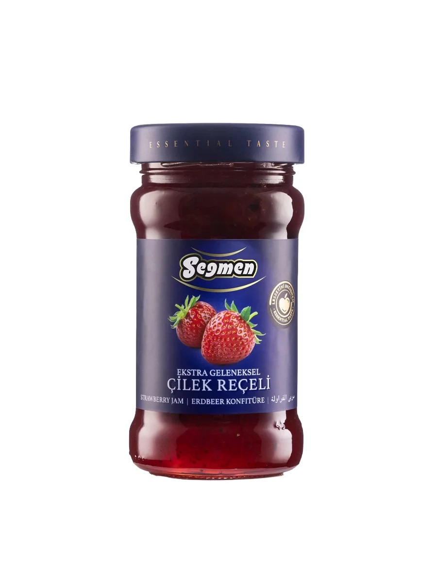 Seğmen Çilek Reçeli Kavanoz 380g