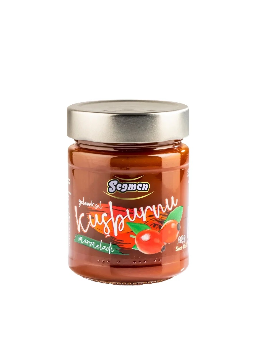 Seğmen Kuşburnu Marmelatı Kavanoz 370g