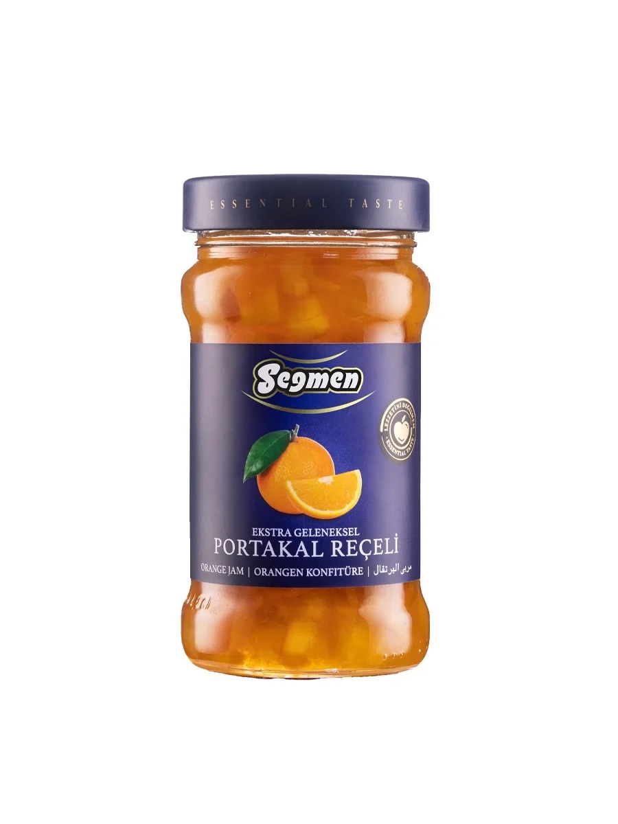 Seğmen Portakal Reçeli Kavanoz 380g