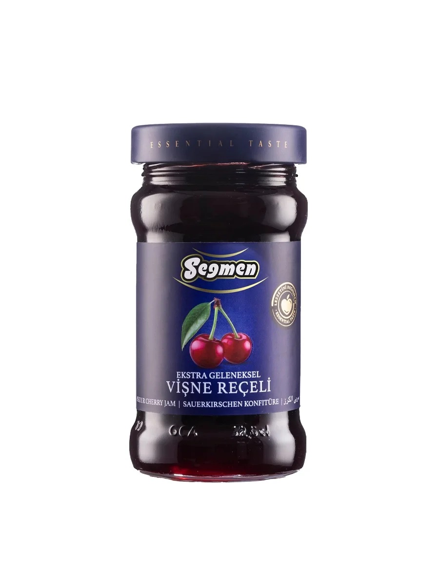 Seğmen Vişne Reçeli Kavanoz 380g