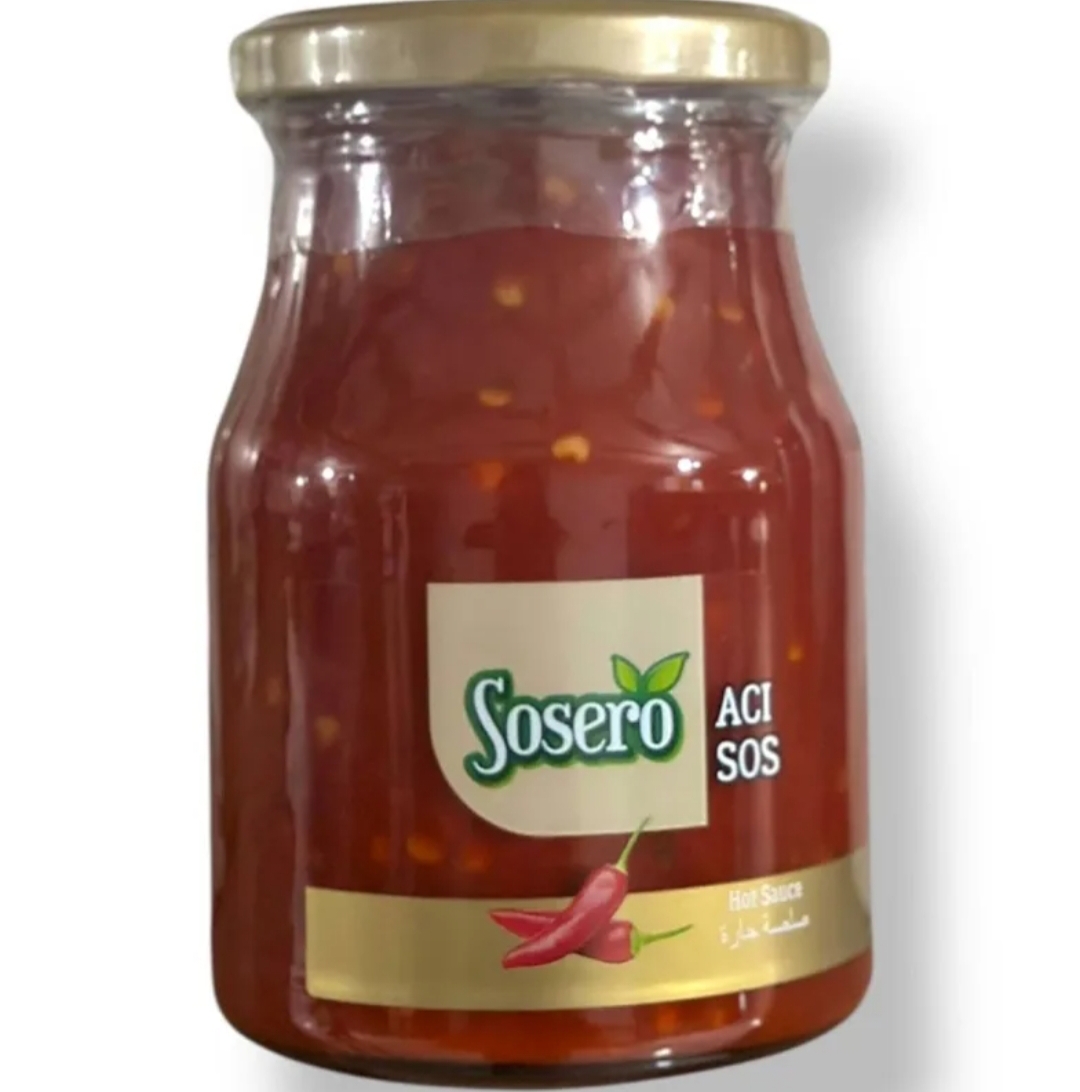 Sosero Acı Biber Sosu 335 gr Cam Kavanoz