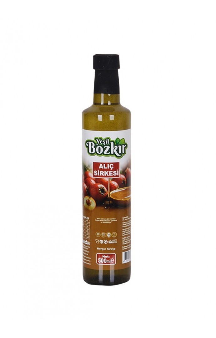 Yeşil Bozkır Alıç Sirkesi 500 Ml.