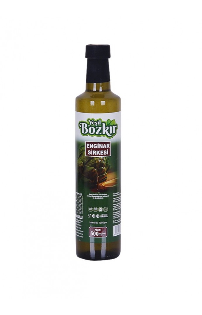 Yeşil Bozkır Enginar Sirkesi 500 Ml.