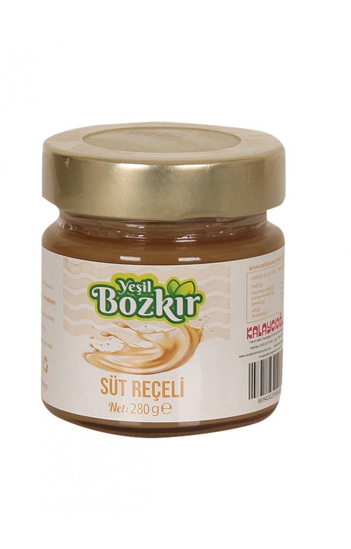 Yeşil Bozkır Süt Reçeli 230 Gr.